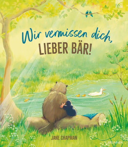  Wir vermissen dich, lieber Bär! Eine Tiergeschichte über Trost und Zusammenhalt be Jane Chapman 9783765554803 BRUNNEN VER...