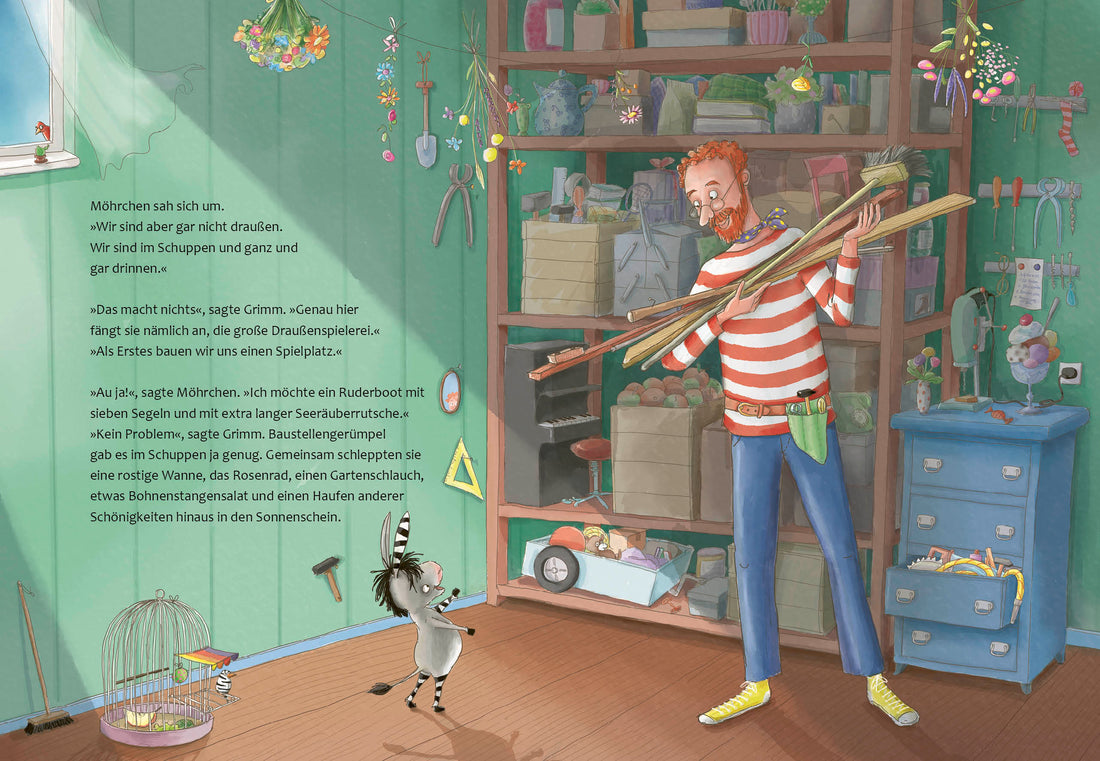 dtv Verlagsgesellschaft mbH & Co. KG 978-3-423-76552-7 Grimm und Möhrchen und die Spielplatzpiraten (2)