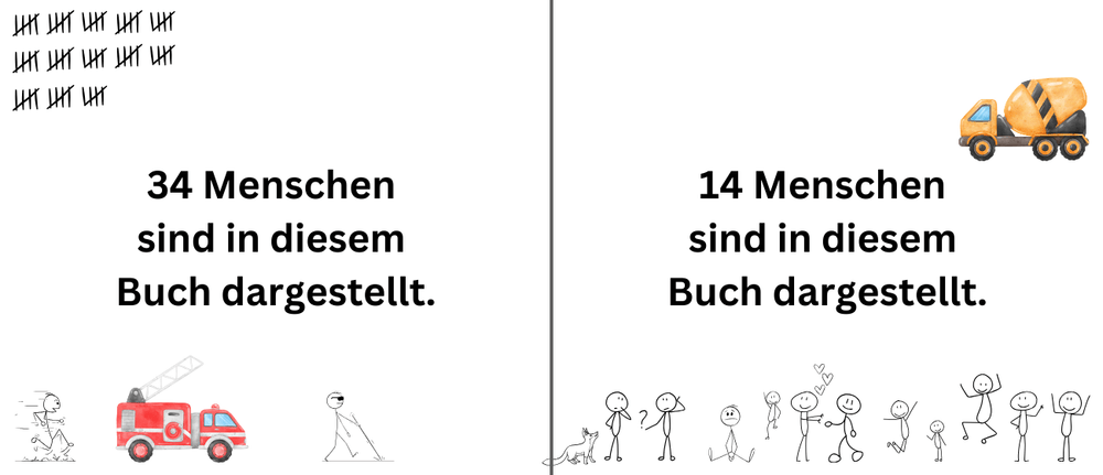 marie.zaehltXRäuberfuchs - Mach Mit! Baustelle & Feuerwehr - Zählung Menschen - Räuberfuchs-Blog