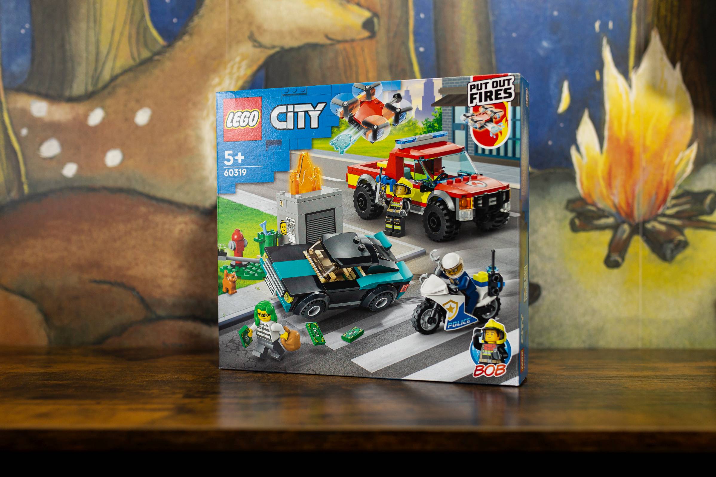 LEGO® City 60319 Löscheinsatz und Verfolgungsjagd
