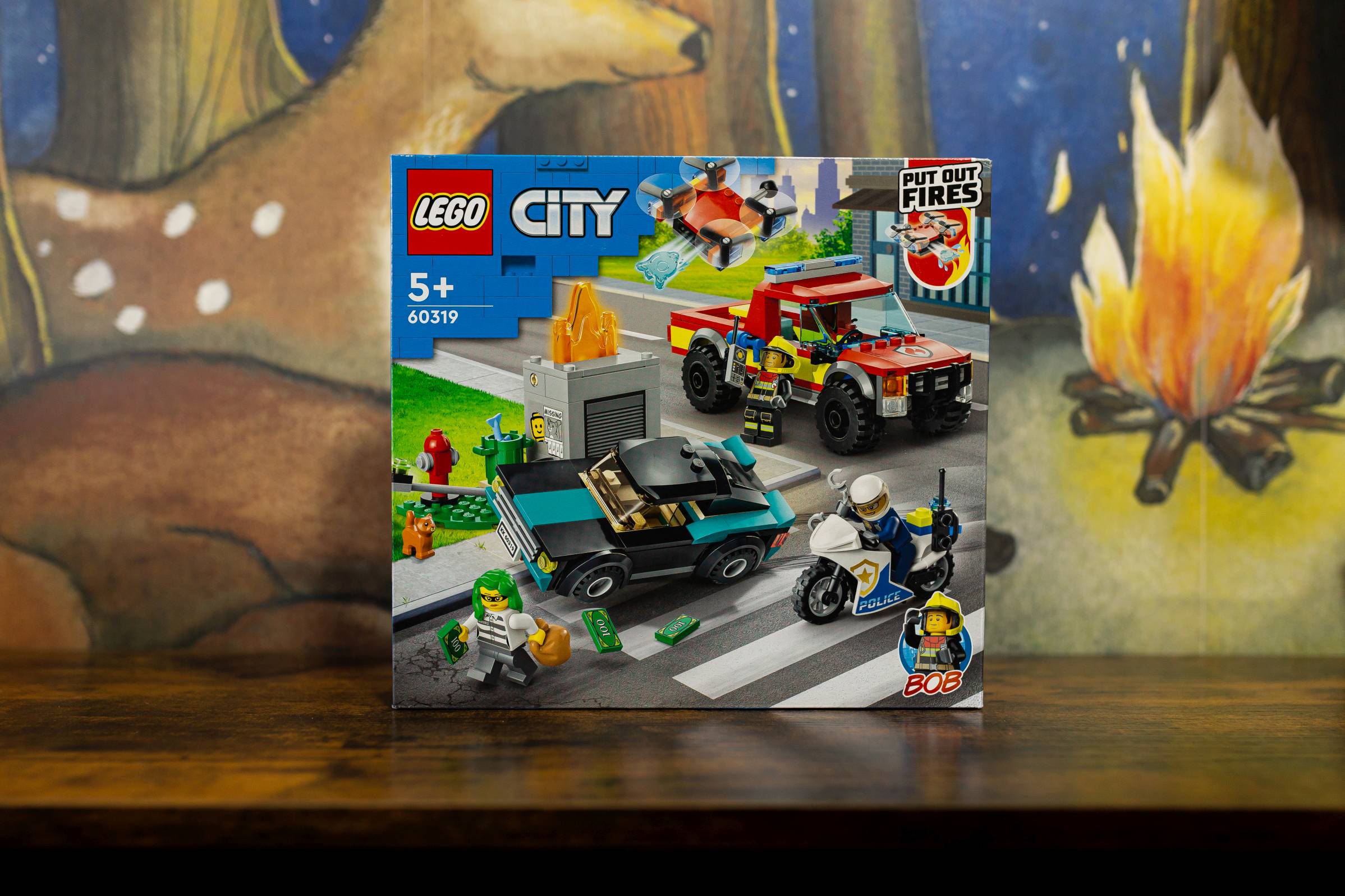 LEGO® City 60319 Löscheinsatz und Verfolgungsjagd