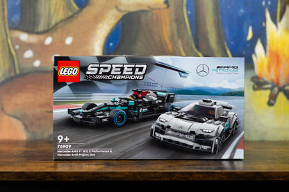 LEGO® Speed Champions 76909 Mercedes-AMG F1 W12 E Performance &amp; Mercedes-AMG Project One