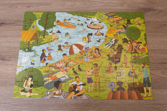 Kunterbuntes Puzzle